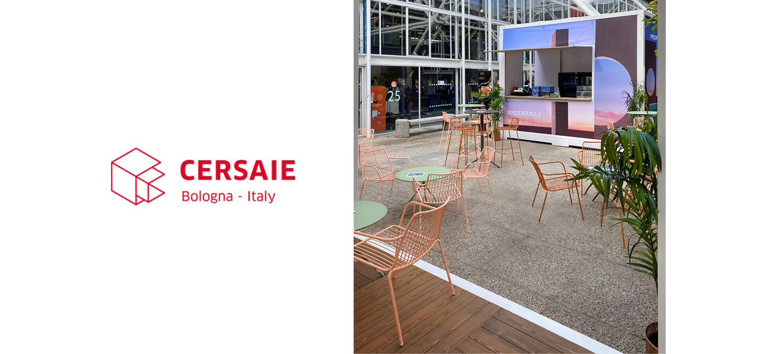 Pedrali furniture at Cersaie 2022